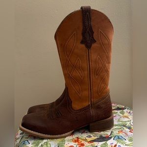 Leather Boots/ Brown